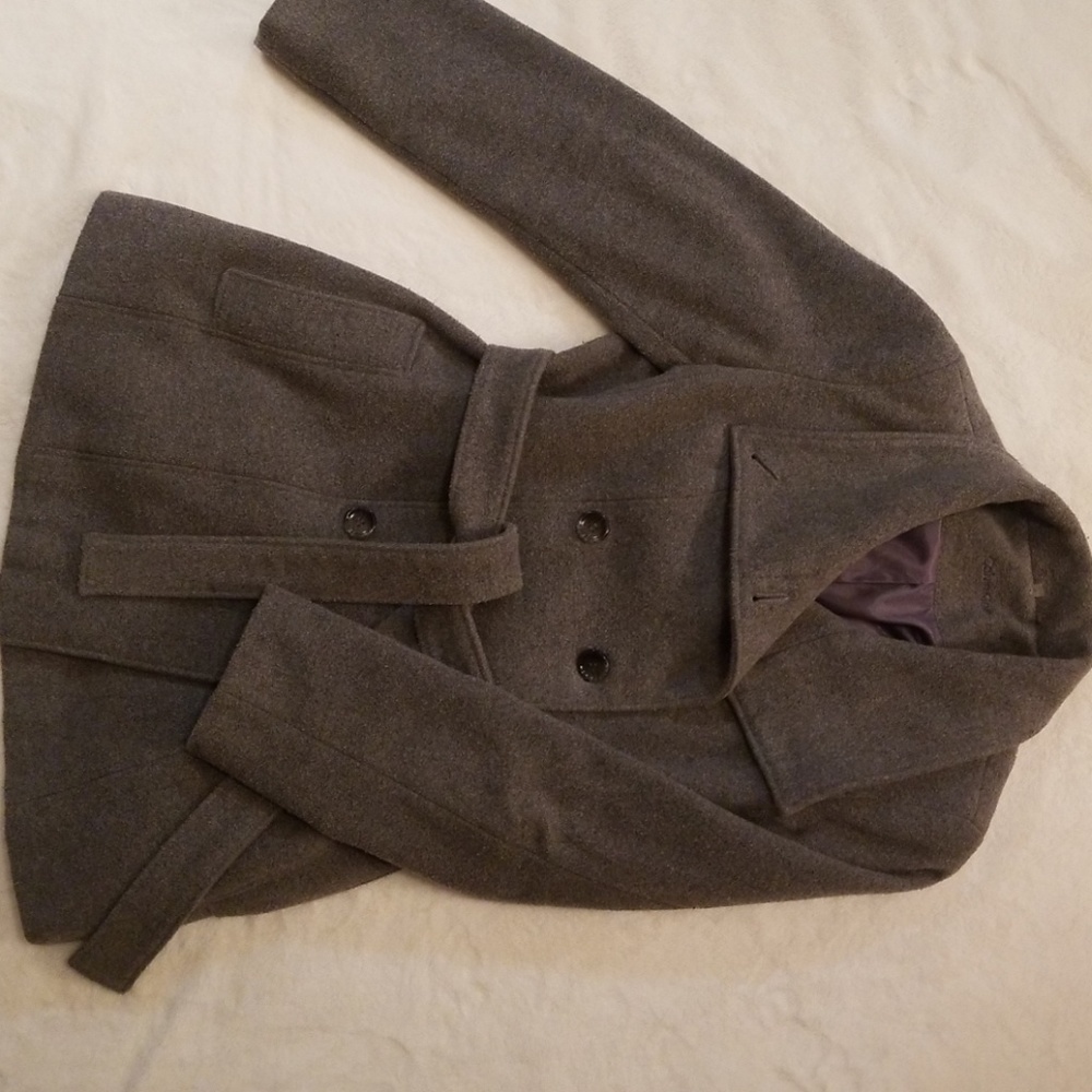 Calvin Klien Grey Pea Coat